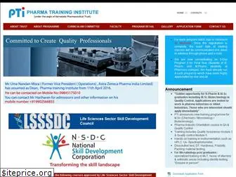 pharmatraininginstitute.org