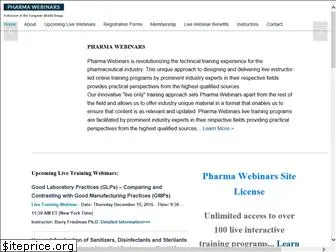 pharmawebinars.com