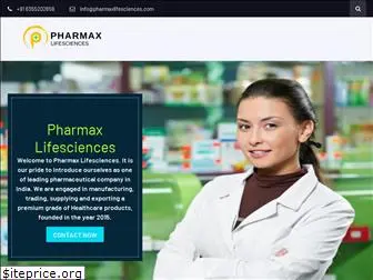 pharmaxlifesciences.com