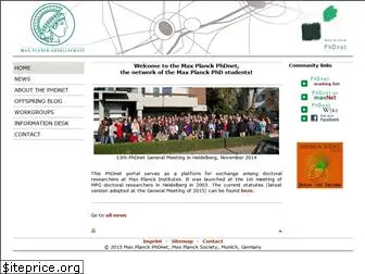 phdnet.mpg.de