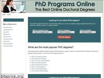 www.phdprogramsonline.org