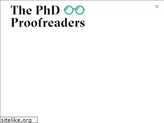 phdproofreading.com