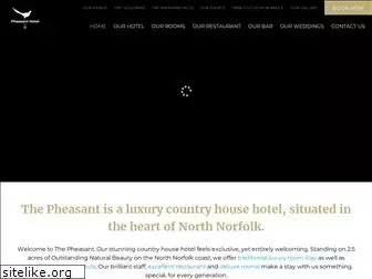 pheasanthotelnorfolk.co.uk