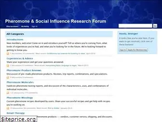 Forum pheromone