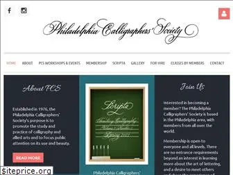 philadelphiacalligraphers.org