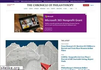 philanthropy.com