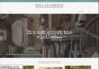 philanthropyfashion.com