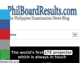 philboardresults.com