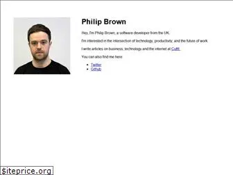 philipbrown.co