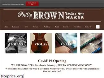 philipbrownviolins.co.uk