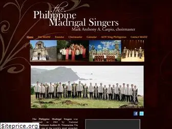 philippinemadrigalsingers.com