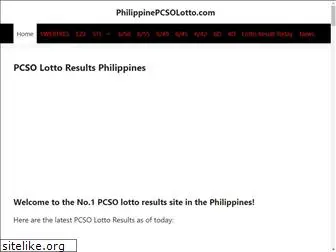 philippinepcsolotto.com