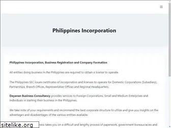 philippinesincorporation.com