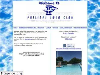 philippsswimclub.com