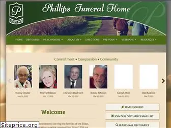 phillipsfuneralhomeeldon.com