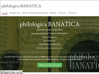 philologica-banatica.ro