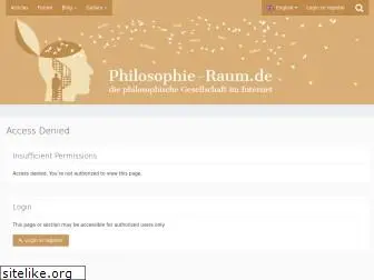philosophie-raum.de