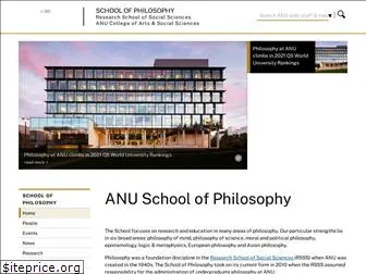 philosophy.anu.edu.au