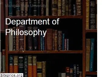 philosophy.msu.edu