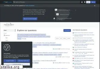 philosophy.stackexchange.com