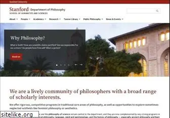 philosophy.stanford.edu thumbnail