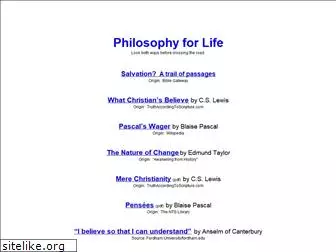 philosophyforlife.com