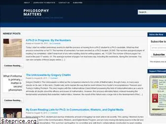 philosophymatters.org