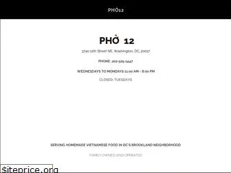 pho12dc.com