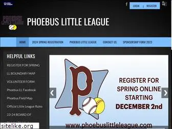 phoebuslittleleague.com