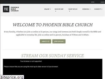 phoenixbiblechurch.com