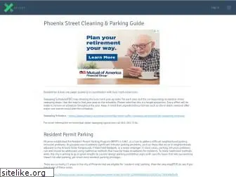 phoenixstreetcleaning.com