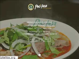 phohoarestaurant.com