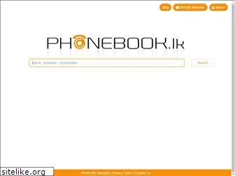 phonebook.lk