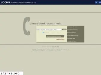 phonebook.uconn.edu