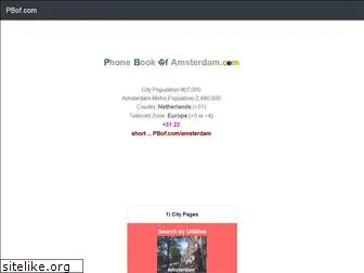 phonebookofamsterdam.com