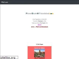 phonebookoffaisalabad.com