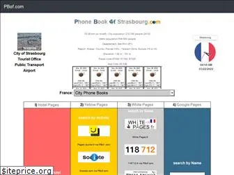 phonebookofstrasbourg.com