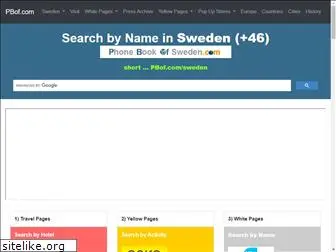 phonebookofsweden.com
