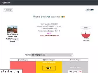phonebookofwarsaw.com