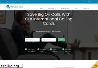 phonecardchoice.com