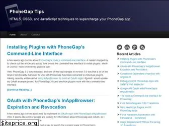 phonegap-tips.com