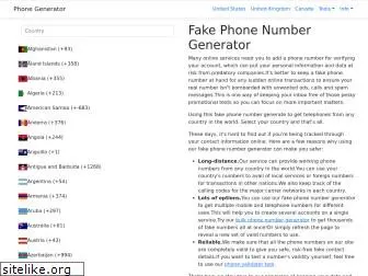phonegenerator.net