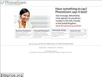 phonegram.com