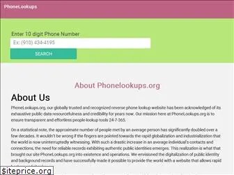 phonelookups.org
