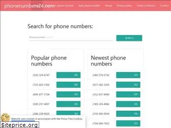 phonenumbers24.com