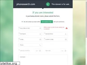 phonesearch.com