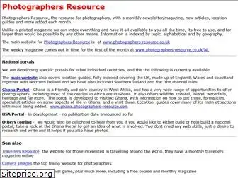 www.photographers-resource.com