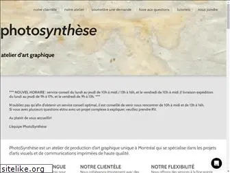 photosynthese.com