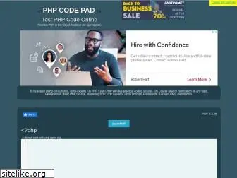 phpcodepad.com