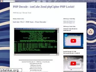 phpdecode.blogspot.com